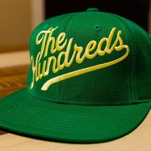 The Hundreds - Green Script - Snapback Hat